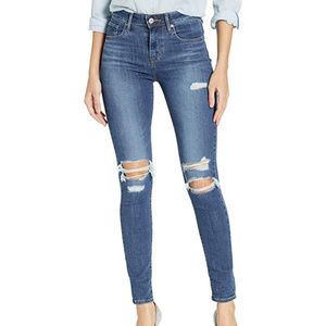 721 High Rise Skinny Ripped Jeans in Manic Monday